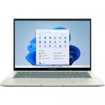 Laptop ASUS ZenBook 14 OLED UX3402VA-KN160W, Intel Core i7-1360P, 14inch Touch, RAM 16GB, SSD 1TB, Intel Iris Xe Graphics, Windows 11, Foggy Silver