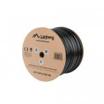 Cablu retea Lanberg LCF5-30CU-0305-BK, Cat.5e, F/UTP, 305m, Black