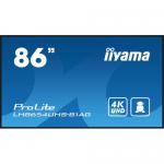 Business TV Iiyama Seria ProLite LH8654UHS-B1AG, 86inch, 3840x2160pixeli, Black