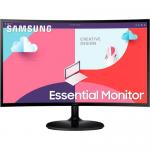Monitor LED Curbat Samsung LS24C360EAUXEN, 24inch, 1920x1080, 4ms GTG, Black