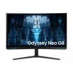 Monitor Mini-LED Curbat Samsung Odyssey Neo G8 LS32BG850NPXEN, 32inch, 3840x2160, 1ms GTG, Black-White