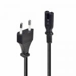 Cablu alimentare Lindy LY-30423, Euro C8 - IEC C7, 5m, Black