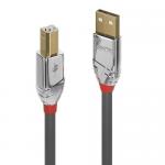Cablu Lindy LY-36643, USB 2.0 - USB-B, 3m, Gray