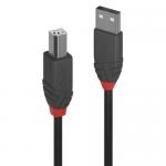 Cablu Lindy LY-36673, USB 2.0 - USB-B, 2m, Black