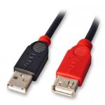 Cablu extensie Lindy LY-42817, USB 3.0 male - USB 3.0 female, 5m, Black