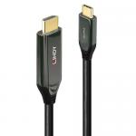 Cablu Lindy 43368, HDMI - USB-C, 2m, Black