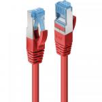 Patch Cord Lindy LY-47162, S/FTP, CAT6A, 1m, Red