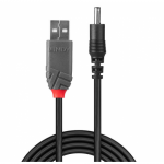Cablu Lindy LY-70266, USB 2.0 - 3.5mm, 1.5m, Gray