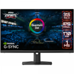 Monitor LED MSI MAG321QR-QD, 31.5inch, 2560x1440, 1ms, Black