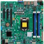 Placa de baza server Supermicro X10SLL-F, Intel C222, Socket 1150, mATX, Bulk