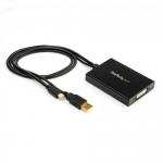 Adaptor Startech MDP2DVID2, mini Displayport - DVI + USB, 0.35m, Black