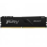 Memorie Kingston Fury Beast Black, 8GB, DDR3-1600, CL10