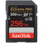 Memory Card SDXC SanDisk by WD Extreme PRO 256GB, Class 10, UHS-I U3
