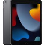 Tableta Apple iPad 9 (2021), Bionic A13, 10.2inch, 64GB, Wi-Fi, Bt, IOS 15, Space Grey + Adaptor US la EU