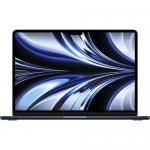 Laptop Apple MacBook Air 13 with Liquid Retina (2022), Apple M2 Octa Core, 13.6inch, RAM 8GB, SSD 512GB, Apple M2 10 Core Graphics, Int KB, macOS Monterey, Midnight