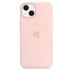 Protectie pentru spate Apple MagSafe Silicone pentru Iphone 13, Chalk Pink