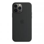 Protectie pentru spate Apple MagSafe Silicone pentru Iphone 13 Pro Max, Midnight
