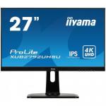 Monitor LED Iiyama ProLite XUB2792UHSU-B5, 27inch, 3840x2160, 4ms GTG, Black