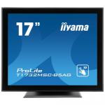 Monitor LED Touchscreen Iiyama T1732MSC-B5AG, 17inch, 1280x1024, 5ms, Black