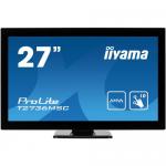 Monitor LED Touchscreen IIyama T2736MSC-B1, 27inch, 1920x1080, 4ms, Black