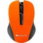 Mouse Optic Canyon CNE-CMSW1O, USB Wireless, Orange-Negru