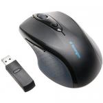 Mouse Optic Kensington Pro Fit Full Sized, USB Wireless, Black