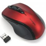 Mouse Optic Kensington Pro Fit Mid Size, USB Wireless, Black-Red