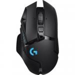 Mouse Optic Logitech G502 RGB, USB Wireless, Black