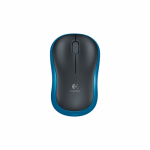 Mouse Optic Logitech M185, USB Wireless, Black-Blue