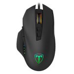 Mouse Optic T-Dagger Captain, RGB LED, USB, Black