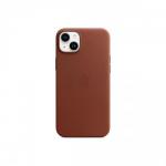 Protectie pentru spate Apple MagSafe Leather pentru Iphone 14 Plus, Umber