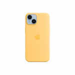 Protectie pentru spate Apple MagSafe Silicone pentru Iphone 14, Sunglow