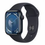Smartwatch Apple Watch Series 9 Aluminium, 1.69inch, Curea Silicon M/L, Midnight-Midnight