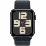 Smartwatch Apple Watch SE 2 (2023) Aluminium, 1.78inch, 4G, Curea Nylon, Midnight Sport Loop