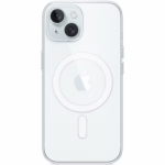 Protectie pentru spate Apple Clear cu MagSafe pentru iPhone 15, Clear