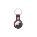 AirTag Apple FineWoven Key Ring, Mulberry