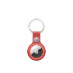 AirTag Apple FineWoven Key Ring, Coral