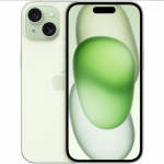 Telefon mobil Apple iPhone 15, Dual SIM Hybrid, 256GB, 6GB RAM, 5G, Green