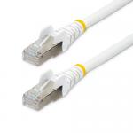 Patchcord Startech NLWH-3M-CAT6A-PATCH, S/FTP, CAT6a, 3m, White