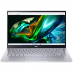 Laptop Acer Swift Go 14 SFG14-41, AMD Ryzen 5 7530U, 14inch, RAM 16GB, SSD 512GB, AMD Radeon Graphics, No OS, Pure Silver