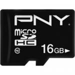 Memory Card microSDHC PNY Performance Plus 16GB, Class 10 + Adaptor SD