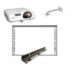 Pachet interactiv - Tabla Evoboard IB-85 + Videoproiector Epson EB-530 + Suport Blackmount CT-PRB-11 + Pentray