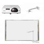 Pachet interactiv - Tabla Evoboard IB-94 + Videoproiector Epson EB-535W + Suport Blackmount CT-PRB-11M + Camera de Documente Epson ELPDC07