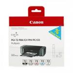 Pack Cartuse Canon Cerneala PGI-72 PBK/GY/PM/PC/CO 6403B007