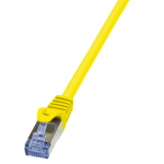 Patch Cord LogiLink CQ3037S, Cat.6A, S/FTP, PIMF PrimeLine, 1m, Yellow
