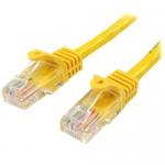 Patch Cord Startech 45PAT2MYL, Cat5e, UTP, 2m, Yellow