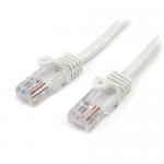 Patch Cord Startech 45PAT3MWH, Cat5e, UTP, 3m, White