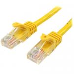 Patch Cord Startech 45PAT50CMYL, Cat5e, UTP, 0.5m, Yellow