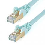 Patch Cord Startech 6ASPAT750CMAQ, Cat6a, STP, 7.5m, Aqua