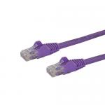 Patch Cord Startech N6PATC1MPL, Cat6, UTP, 1m, Purple